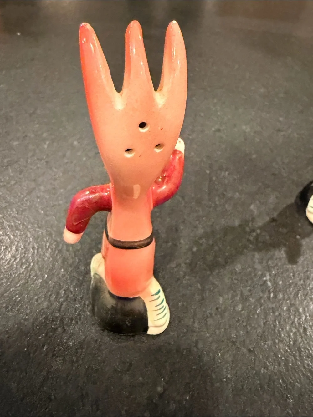 Mid-Century Modern Pink fun Salt & Pepper Shakers - Made in Japan